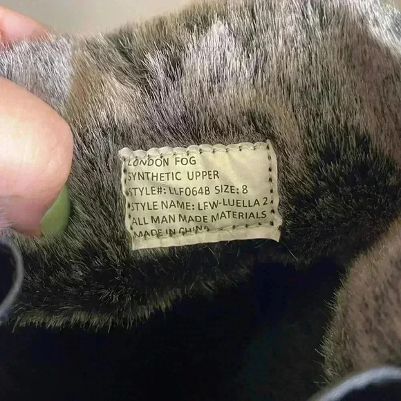 London Fog Luella 2 Weather proof boots size 8 - Picture 7 of 7